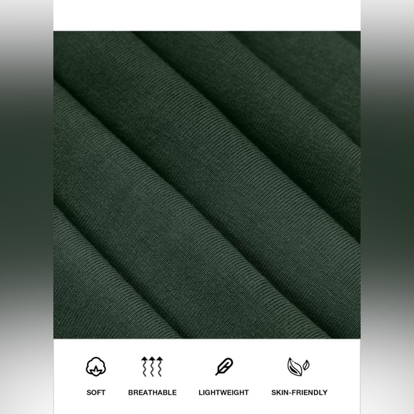 BTFBM Women's Ruched Bodycon Green Cowl Neck Maxi Dress - Picture 6 of 6